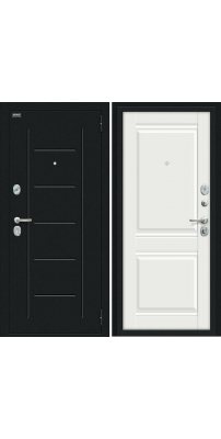 Входная дверь Некст Kale букле черное/off-white